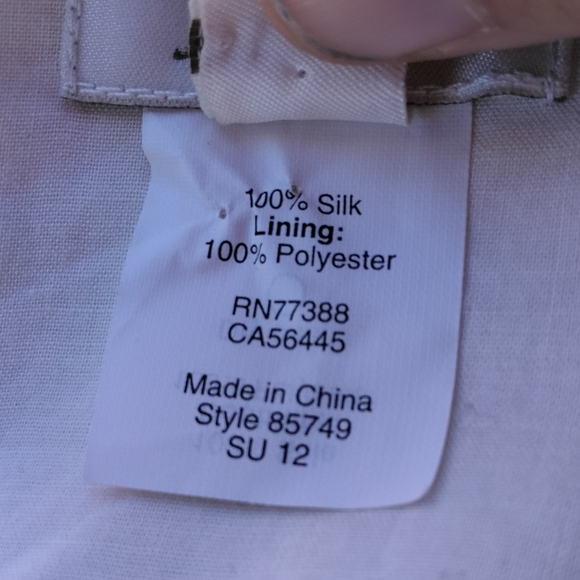 J. Crew Ella Strapless Beautiful Floral Silk Dress Pockets Above The Knee Size 2 - Picture 9 of 9